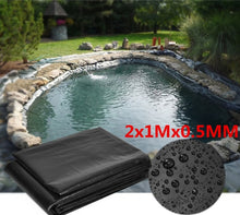 Load image into Gallery viewer, 13 Sizes Thicken Waterproof Liner film Fish Pond Liner Garden Pool Reinforced HDPE Heavy Duty Guaranty Landscaping Pool Pond
